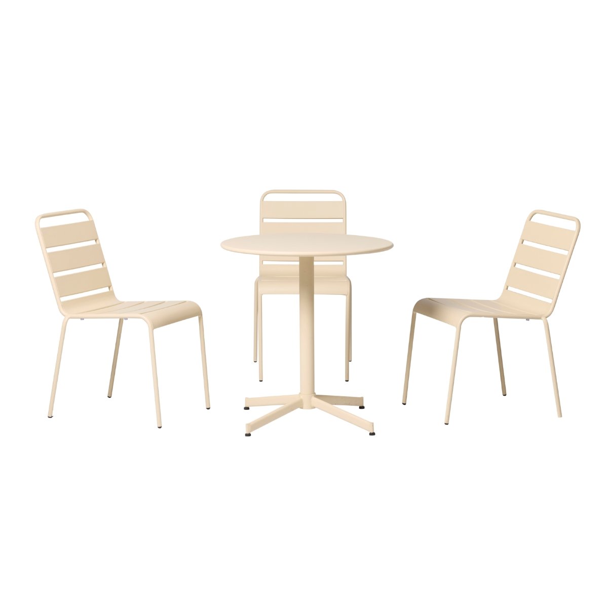 Elios Set : 3 Elios Chairs + 1 Elios Table